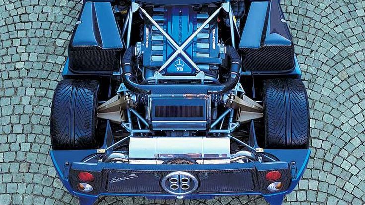 Pagani Zonda C12-S engine
